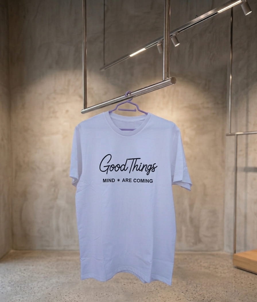 Premium Minimalist Script T-Shirt Collections