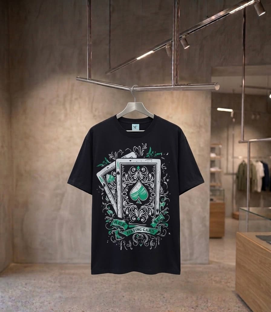 Lucky Ace Baggy T-Shirts