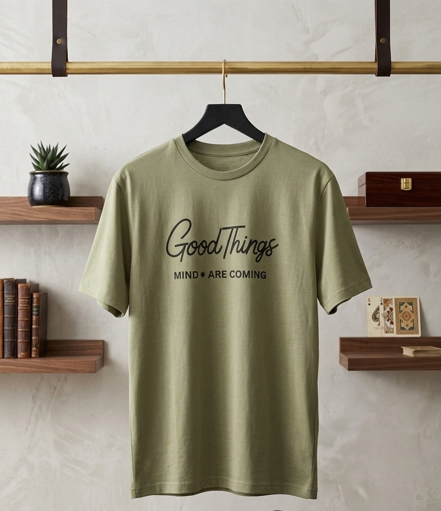 Premium Minimalist Script T-Shirt Collections